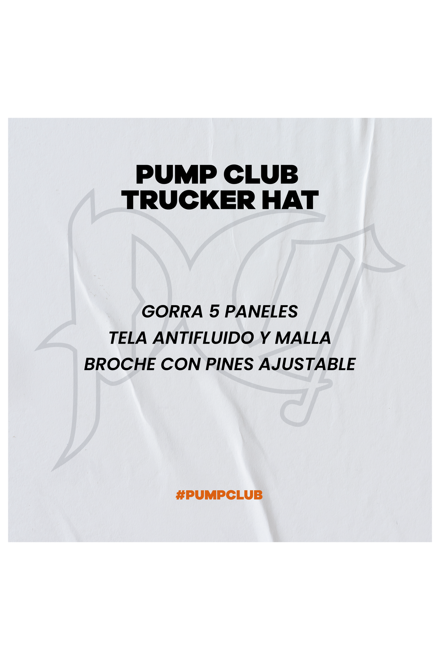 PUMP CLUB - TRUCKER HAT